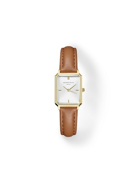 Rosefield Дамски часовник Rosefield Octagon XS Camel Leather OWBLG-O85