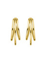 Rosefield Rosefield обеци в златист цвят Triple Hoops JETHG-J573