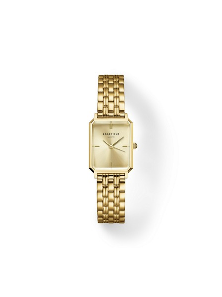 Rosefield Дамски часовник Rosefield Octagon XS Champagne OCGSG-O82