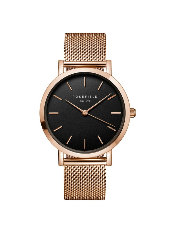 Rosefield Rosefield часовник The Mercer Черен-Черен MBR-M45
