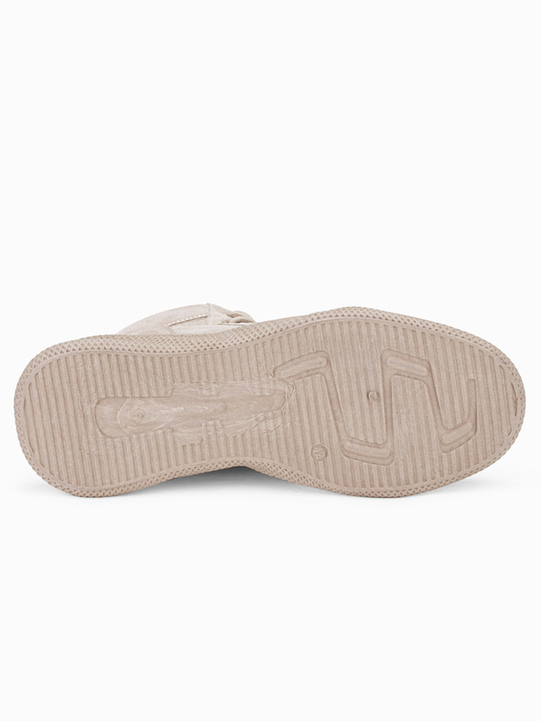 Ombre Clothing Бежови мъжки зимни обувки планински T380