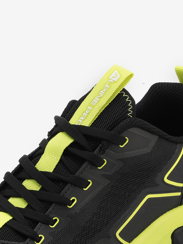 ALPINE PRO Обувки за бягане с антибактериална стелка ALPINE PRO SONEB черни