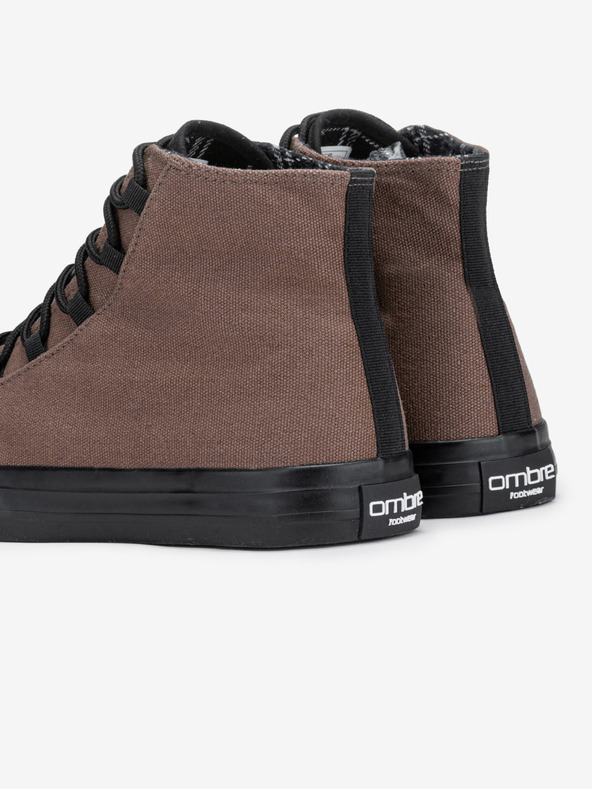 Ombre Clothing Черно-кафяви мъжки маратонки Ombre Clothing T378