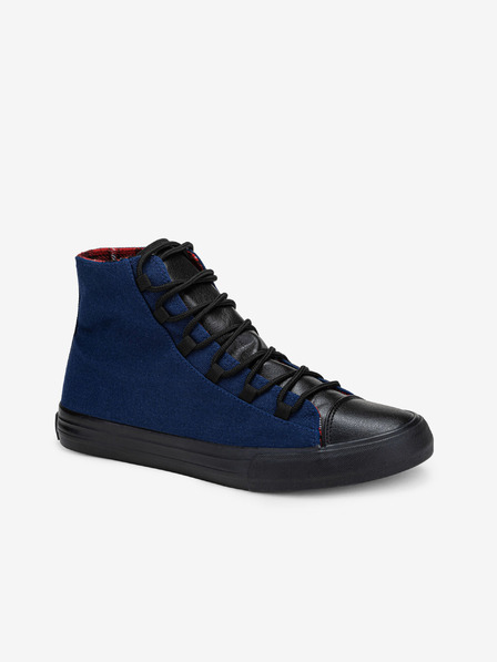 Ombre Clothing Черно-сини мъжки маратонки Ombre Clothing T378