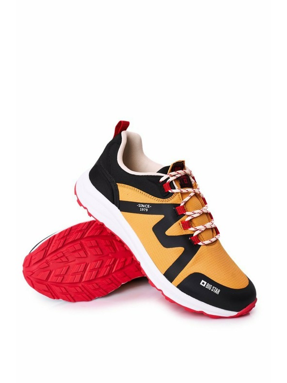 BIG STAR SHOES Мъжки спортни обувки с Memory Foam Big Star HH174087 Camel