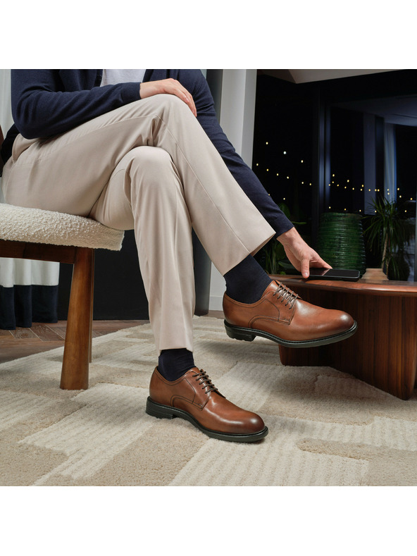 Geox Кафяви мъжки спортни обувки Geox Walk Pleasure