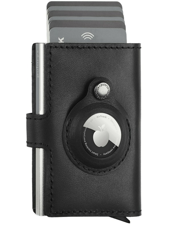 Pularys Мъжки кожен портфейл Pularys Easy Wallet черен