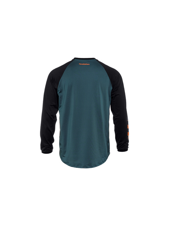 Horsefeathers Колоездачна фланелка Spike петролено зелена HORSEFEATHERS