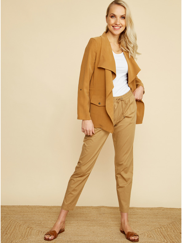 ZOOT.lab Кафяво дамско леко яке ZOOT.lab Eloise