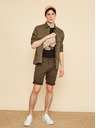 ZOOT.lab Мъжки къси панталони в цвят каки ZOOT.lab Raymond