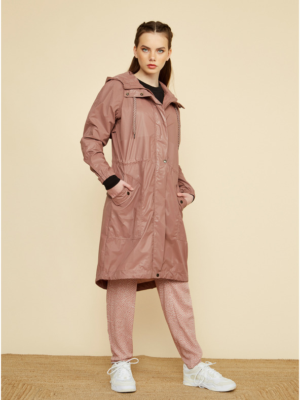 ZOOT.lab Кафява метална дамска парка ZOOT.lab Hayley