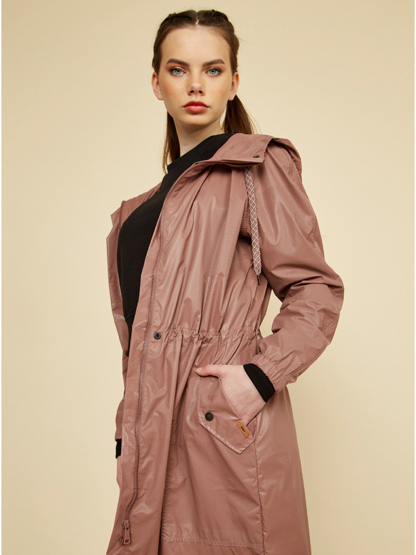 ZOOT.lab Кафява метална дамска парка ZOOT.lab Hayley