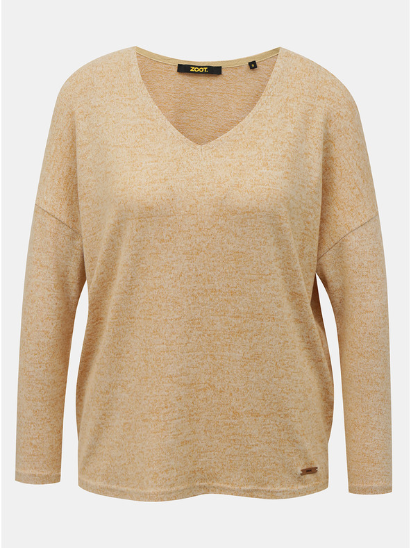 ZOOT.lab Светлокафяв дамски пуловер ZOOT.lab Adelaide