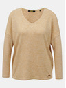 ZOOT.lab Светлокафяв дамски пуловер ZOOT.lab Adelaide