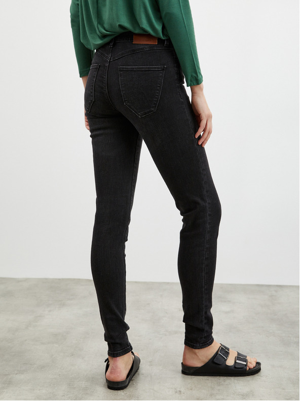 ZOOT.lab Черни дамски дънки с прилепнала кройка ZOOT.lab Pippa