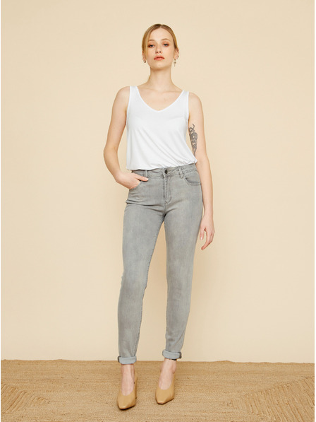 ZOOT.lab Сиви къси дънки ZOOT.lab Pippa