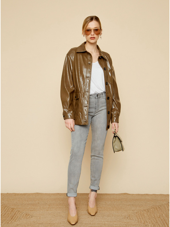 ZOOT.lab Сиви къси дънки ZOOT.lab Pippa