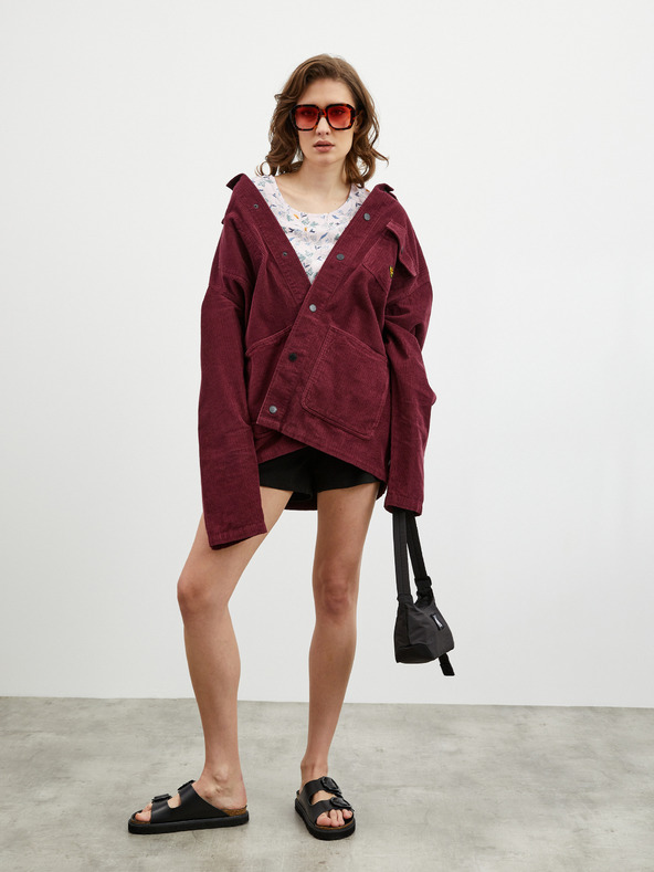 ZOOT.lab Светлорозова флорална блуза ZOOT.lab Berenika