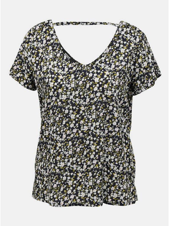 ZOOT.lab Черна блуза на цветя ZOOT.lab Goldy
