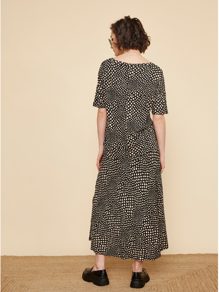 ZOOT.lab Бежово-черна дамска тениска с щампа ZOOT.lab Normandy