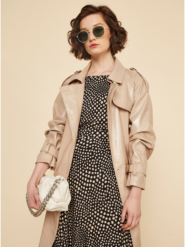 ZOOT.lab Бежово-черна дамска тениска с щампа ZOOT.lab Normandy