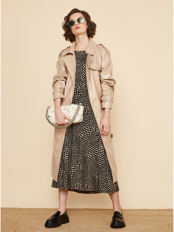 ZOOT.lab Бежово-черна дамска тениска с щампа ZOOT.lab Normandy