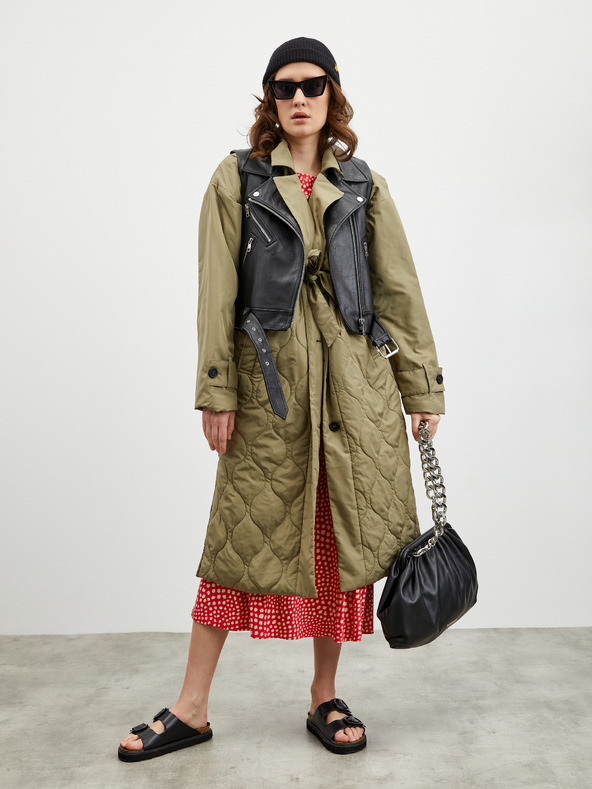 ZOOT.lab Бежово-червена дамска тениска с щампа ZOOT.lab Normandie