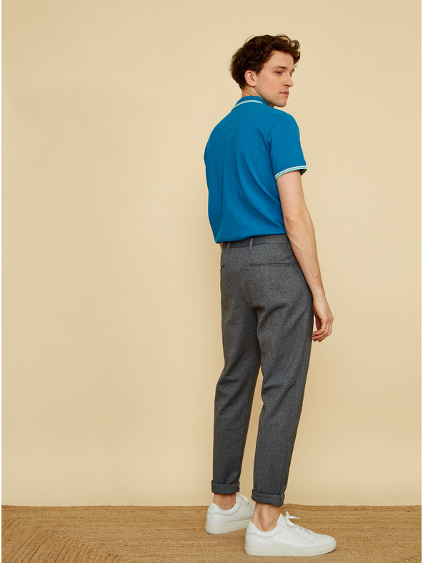 ZOOT.lab Синя мъжка поло риза ZOOT.lab Robert