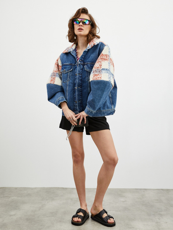 ZOOT.lab Бяло-бордо раирана дамска потник ZOOT.lab Joelle