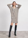 ZOOT.lab Сива рокля с пуловер от вълнена смес METROOPOLIS by ZOOT.lab Ofilia