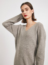 ZOOT.lab Сива рокля с пуловер от вълнена смес METROOPOLIS by ZOOT.lab Ofilia