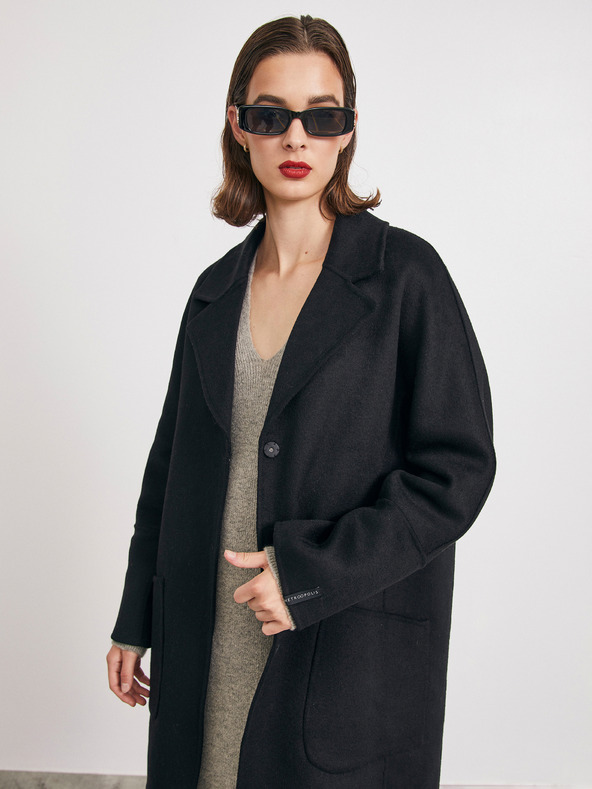 ZOOT.lab Сива рокля с пуловер от вълнена смес METROOPOLIS by ZOOT.lab Ofilia