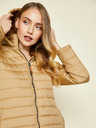 ZOOT.lab Златисто дамско ватирано зимно яке с удължена качулка ZOOT.lab Molly