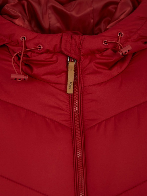 ZOOT.lab Червено дамско ватирано палто ZOOT.lab