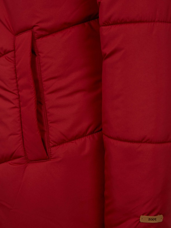 ZOOT.lab Червено дамско ватирано палто ZOOT.lab