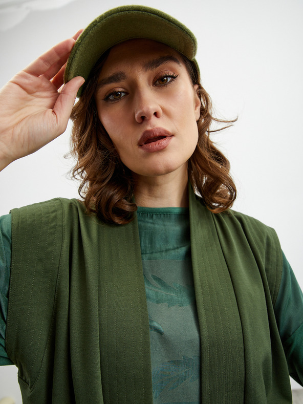 ZOOT.lab Зелена дамска тениска с щампа ZOOT.lab Rozy