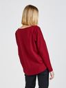 ZOOT.lab Червена дамска основна тениска с дълъг ръкав ZOOT.lab Evana