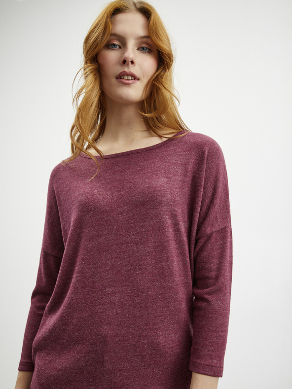 ZOOT.lab ZOOT.lab Aria бордо дамска трикотажна тениска