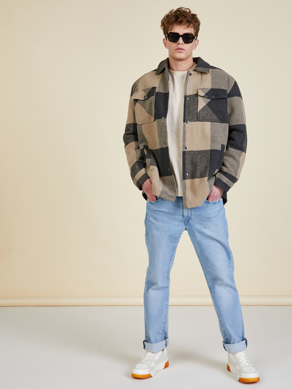 ZOOT.lab Бежова тениска с дълъг ръкав ZOOT.lab