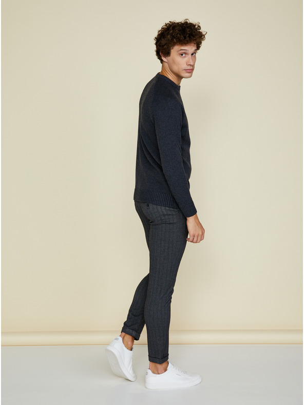 ZOOT.lab Тъмно сив мъжки основен пуловер ZOOT.lab Olin