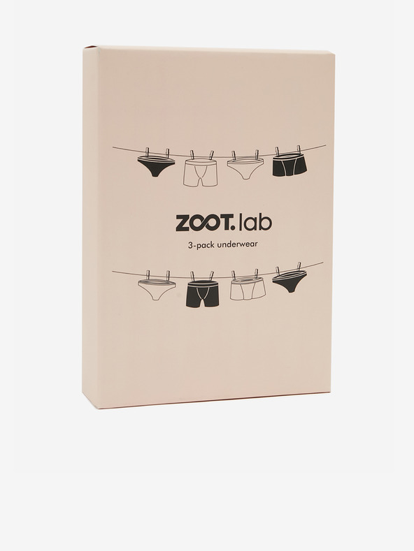 ZOOT.lab Комплект от три мъжки боксерки в сиво, синьо и червено ZOOT.lab