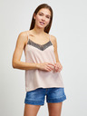 ZOOT.lab Светлорозов топ с дантела ZOOT.lab Mariam