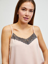 ZOOT.lab Светлорозов топ с дантела ZOOT.lab Mariam