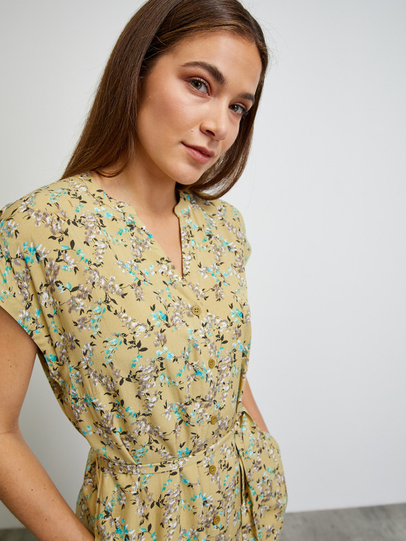ZOOT.lab Жълта рокля с флорални мотиви от ZOOT.lab Lake