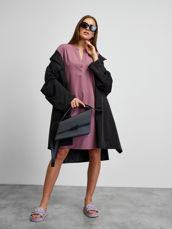 ZOOT.lab Старо розова основна рокля ZOOT.lab Tully