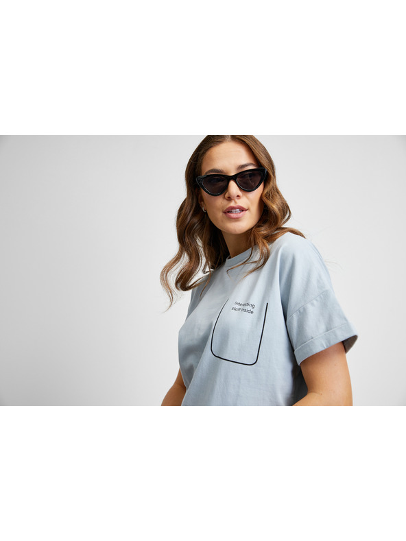 ZOOT.lab Светлосиня тениска METROOPOLIS by ZOOT.lab Tinie