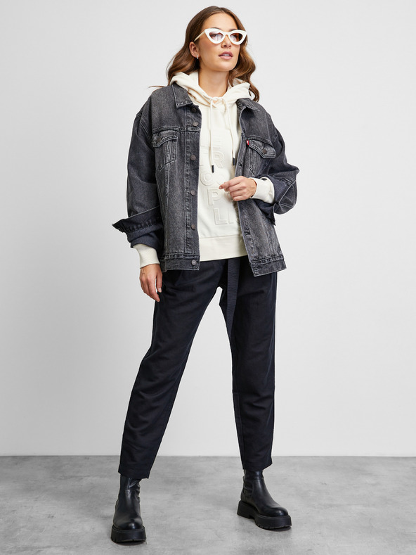 ZOOT.lab Кремава блуза с качулка METROOPOLIS by ZOOT.lab Nollan