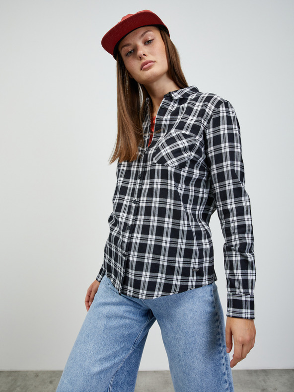 ZOOT.lab Дамска карирана риза в бяло и черно ZOOT.lab Doris