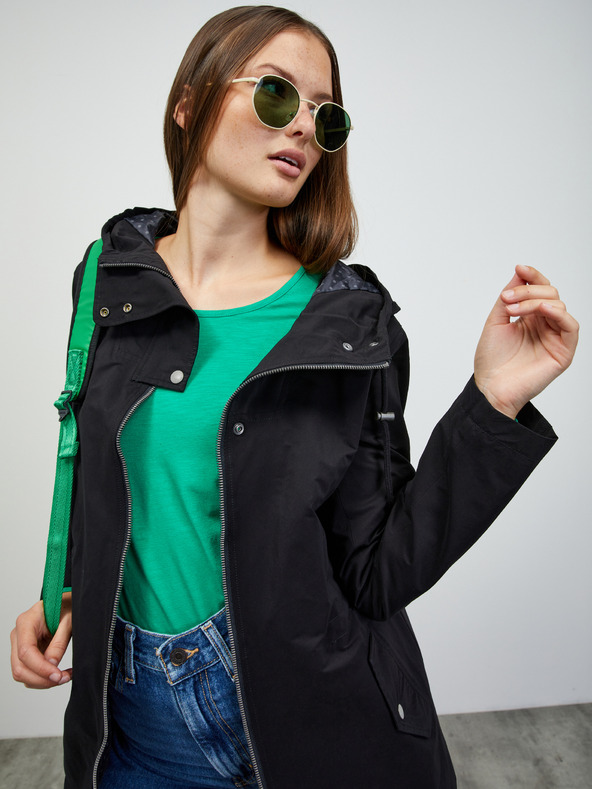 ZOOT.lab Черна дамска парка с качулка ZOOT.lab Daria