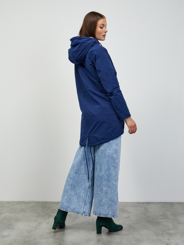 ZOOT.lab Тъмно синя дамска парка с качулка ZOOT.lab Daria